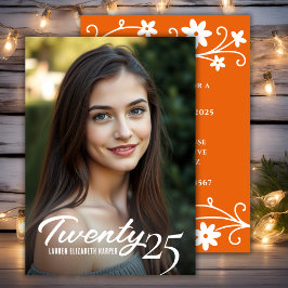 Invitación Año De Graduación Y Partido De Graduación De Naran