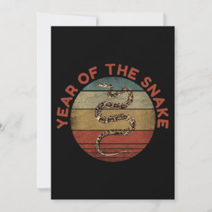 Invitación Año De La Serpiente 2025