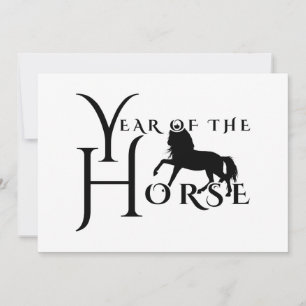 Invitación Año del caballo