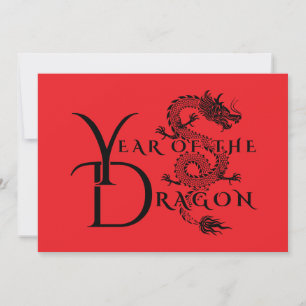Invitación Año del dragón