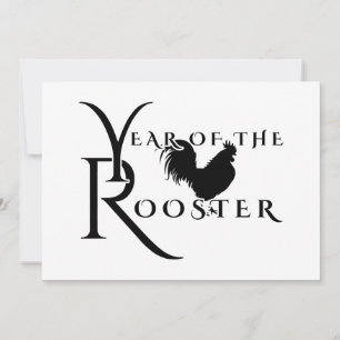 Invitación Año del gallo