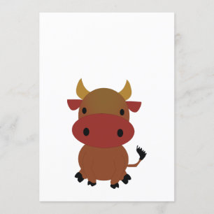 Invitación Año del Ox 2021en blanco