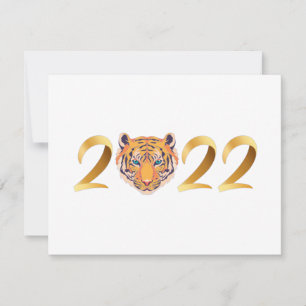 Invitación Año del tigre 2022