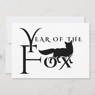 Invitación Año del zorro