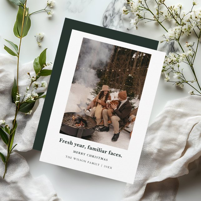 Invitación Año fresco, caras conocidas.,Tarjeta de Foto de Na (Subido por el creador)