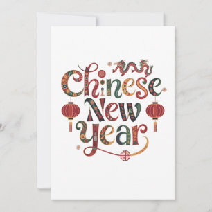 Invitación Año Nuevo Chino