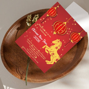 Invitación Año Nuevo Lunar 2026   Año del caballo