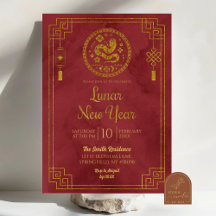 Año nuevo lunar chino rojo