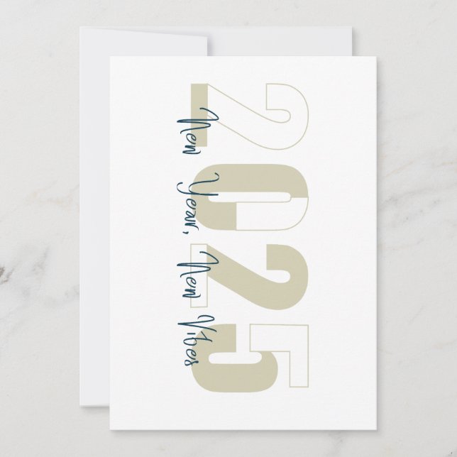 Invitación Año Nuevo, Vibe Nuevo (Anverso)