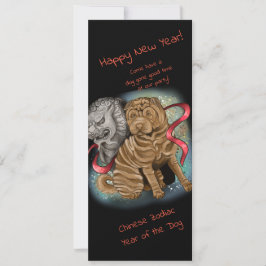 Invitación Año zodiaco chino del perro