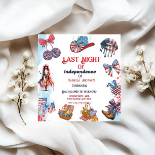Invitación Anoche de la independencia 4 de la soltera