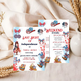 Invitación Anoche de la independencia 4 de la soltera