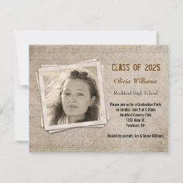 Invitación Antecedentes musicales del Partido de Graduación