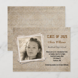 Invitación Antecedentes musicales del Partido de Graduación