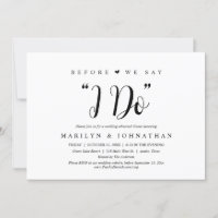 Antes de decir "Lo hago", Boda ensayó la cena