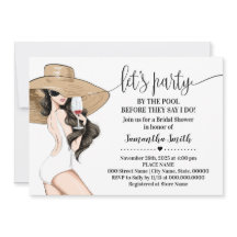 Antes de hacer Fiesta junto a la ducha nupcial