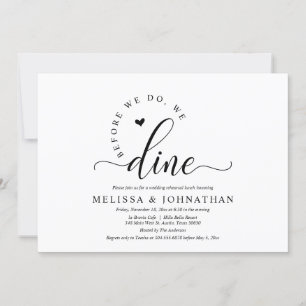 Invitación Antes De La Celebración De La Cena Después Del Ens