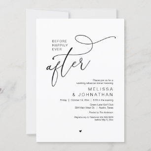 Invitación Antes De La Cena De Ensayos Modernos