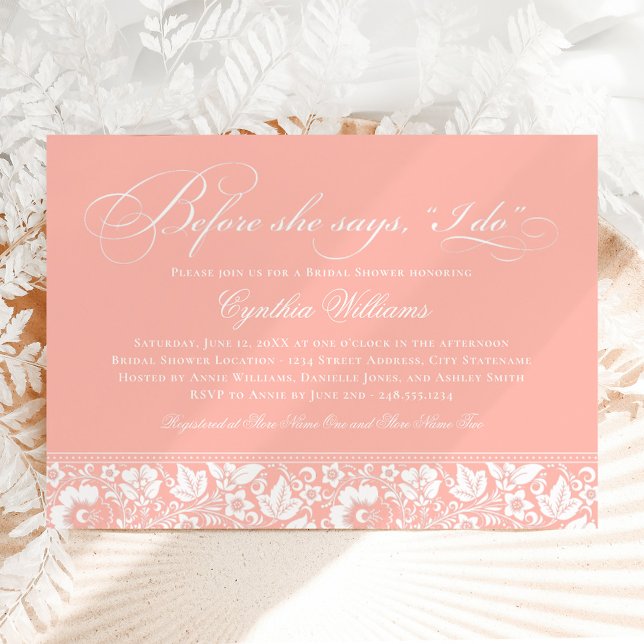 Invitación Antes de que ella diga que yo hago una ducha marit (Subido por el creador)