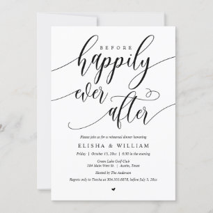 Invitación Antes De Que La Cena Sea Feliz Desde El Momento, I