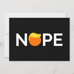 Invitación Anti-Trump - Edición Nope