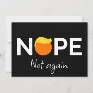 Invitación Anti-Trump - No, Otra Vez No I