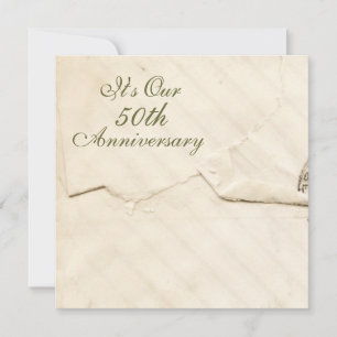 Invitación Antiguo aniversario
