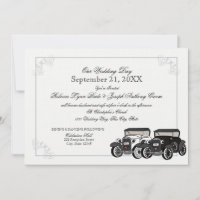 Antiguo Boda de coches