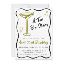 Antiguo cumpleaños Martini de Trinidad y Tobago