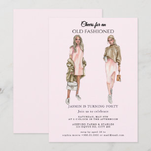 Invitación Antiguo Día de la Moda"