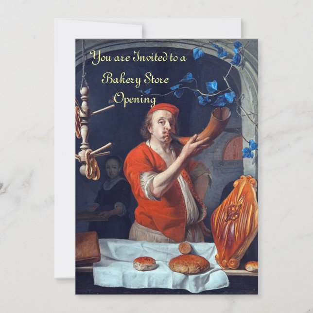 INVITACIÓN ANTIQUE OVEN BAKERY FIESTA DEL DESAYUNO (Anverso)