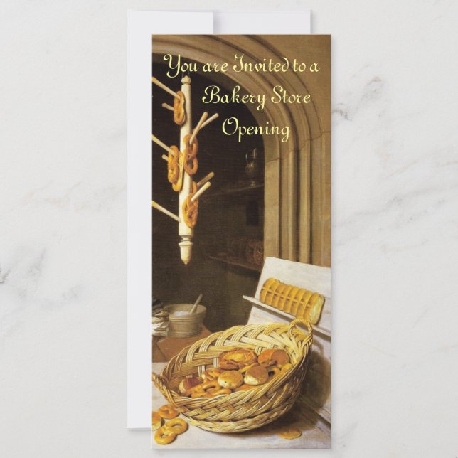 INVITACIÓN ANTIQUE OVEN BAKERY FIESTA DEL DESAYUNO (Anverso)