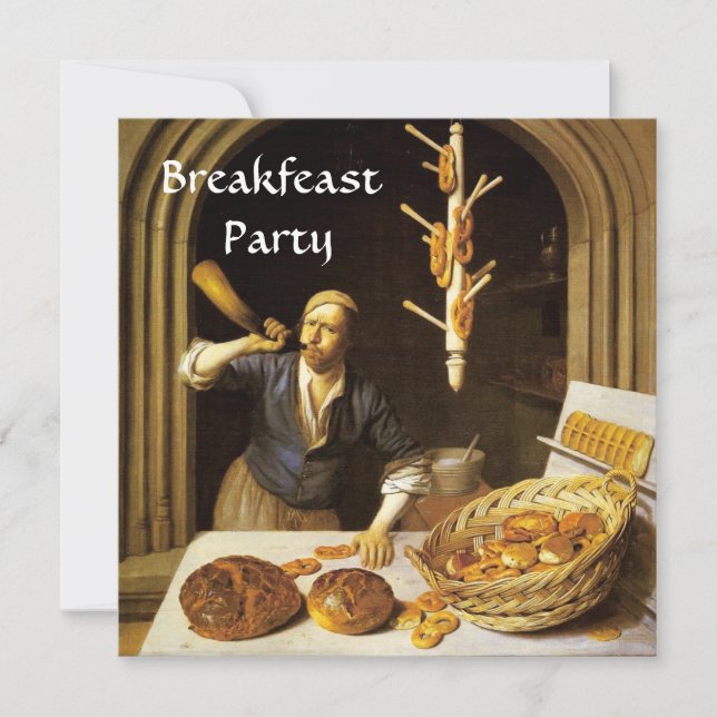 INVITACIÓN ANTIQUE OVEN BAKERY FIESTA DEL DESAYUNO (Anverso)