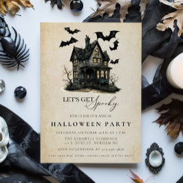 Invitación anual a la fiesta de Halloween en la ca