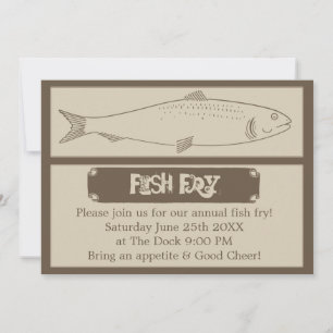 Invitación anual a la pesca con peces