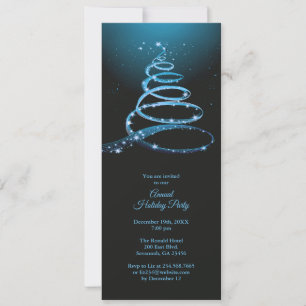 Invitación anual de Navidades de feriado