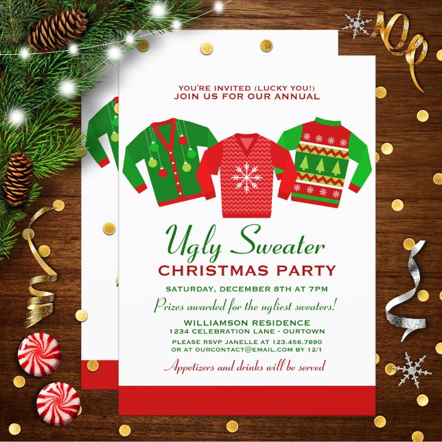 Invitación anual del partido de los Navidades suét (Subido por el creador)