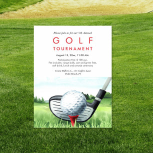 Invitación anual del Torneo de Golf
