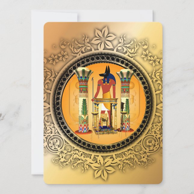Invitación Anubis (Anverso)