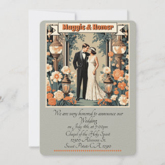 Invitación "Anuncio de boda"