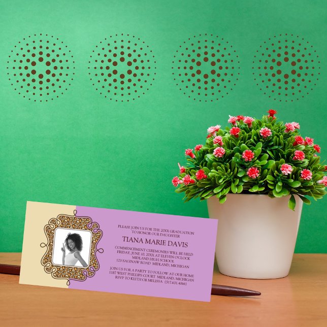 Invitación Anuncios de graduación de cualquier año de Persona (Subido por el creador)