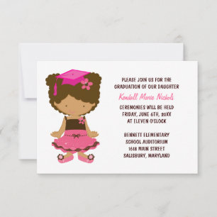 Invitación Anuncios de graduación de la escuela primaria