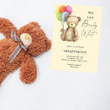Apenas podemos esperar baby shower