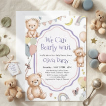 Apenas Podemos Esperar encantador oso de peluche b