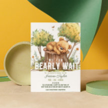 Apenas Podemos Esperar Osito Bosque de Sueño Fiest