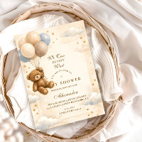 Apenas Podemos Esperar Oso de Peluche Globo Fiesta