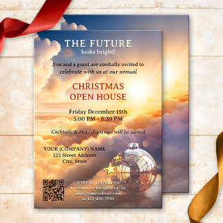Invitación Apertura de la casa de los Navidades de empresas m