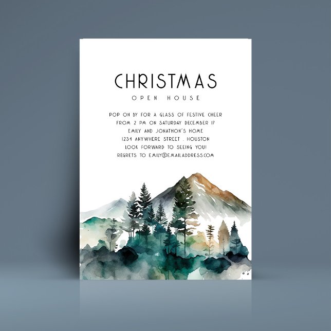 Invitación Apertura de la casa de los Navidades de los bosque (Subido por el creador)