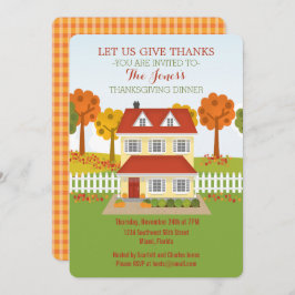 Invitación Apertura de la cena de Acción de Gracias