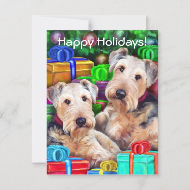 Invitación Apertura de Navidades de Airedale (Anverso)